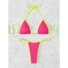 Sexy bikini set - with metal decorationsBeachwear