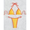 Sexy bikini set - with metal decorationsBeachwear