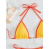 Sexy bikini set - with metal decorationsBeachwear