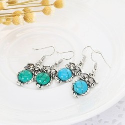 Silver jewellery set - with owls - necklace / earrings / braceletJewellery Sets