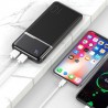 Portable power bank - external battery charger - dual USB - LCD display - 10000mAhPower Banks