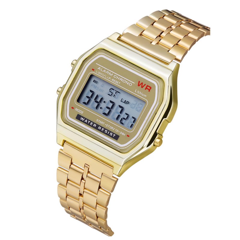 Retro electronic watch - waterproof - unisexWatches