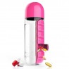 Daily pill organizer - box - water bottle - leak-proof - 600mlWater bottles