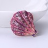Crystal shell - elegant broochBrooches