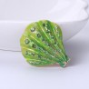 Crystal shell - elegant broochBrooches