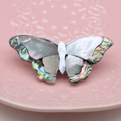 Pearl shell butterfly - broochBrooches