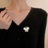 Pearl shell butterfly - with crystals / pearlsBrooches