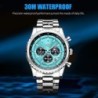 LIGE - luxury Quartz watch - luminous - stainless steel - waterproof - blueWatches