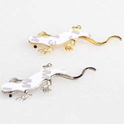 Metal lizard with crystals - car stickerStickers