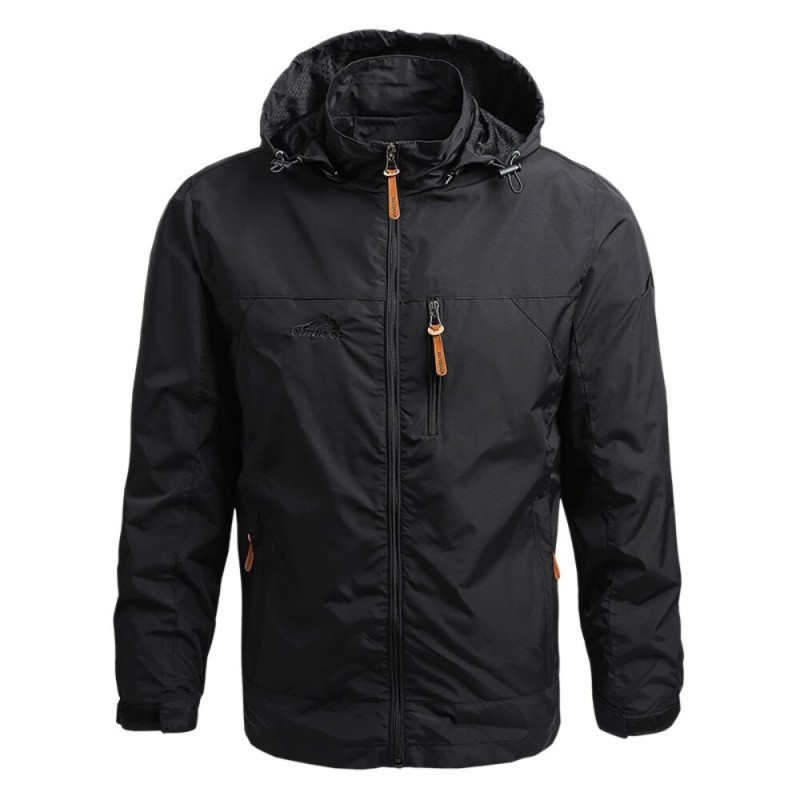 Hooded men's windbreaker - jacketJackets Hooded men's windbreaker - jacketJackets