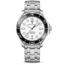 PAGANI DESIGN - mechanical watch - stainless steel - waterproof - whiteWatches