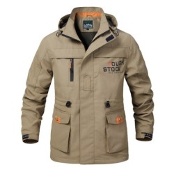 Military men's hooded jacket - windproof - waterproofJackets
