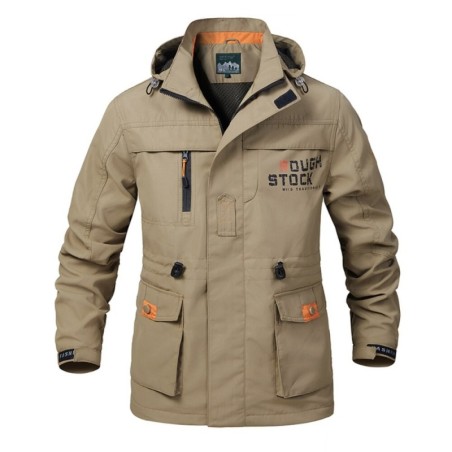 Military men's hooded jacket - windproof - waterproofJackets