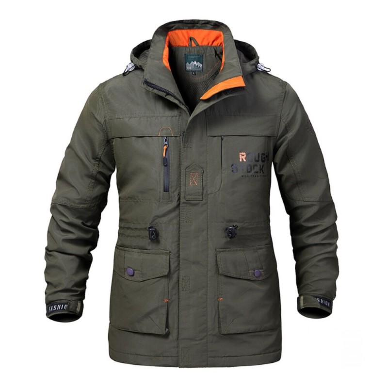 Military men's hooded jacket - windproof - waterproofJackets Military men's hooded jacket - windproof - waterproofJackets