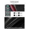 Short leather jacket - decorative patchesJackets