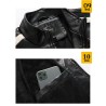 Short leather jacket - decorative patchesJackets