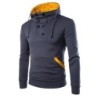 Warm hoodie - with collar buttonsHoodies & Sweatshirt