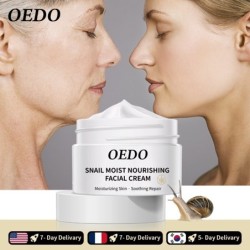 Snail extract face cream - collagen - hyaluronic acid - anti-wrinkle / whitening / moisturizingSkin
