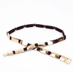 Fashionable elastic gold beltBelts