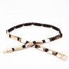Fashionable elastic gold beltBelts