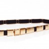 Fashionable elastic gold beltBelts