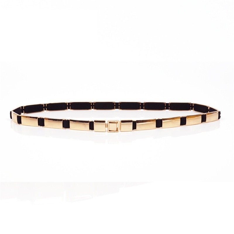 Fashionable elastic gold beltBelts