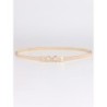 Elegant gold elastic beltBelts
