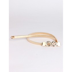 Elegant gold elastic beltBelts