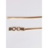 Elegant gold elastic beltBelts