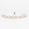 Fashionable elastic belt - square metal decorationsBelts