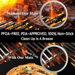 Non-stick BBQ grill mat - heat resistance - 40 * 33cmBBQ