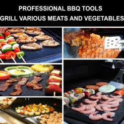 Non-stick BBQ grill mat - heat resistance - 40 * 33cmBBQ