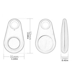 Mini smart GPS tracker - key / kids / luggage tracker - BluetoothElectronics & Tools