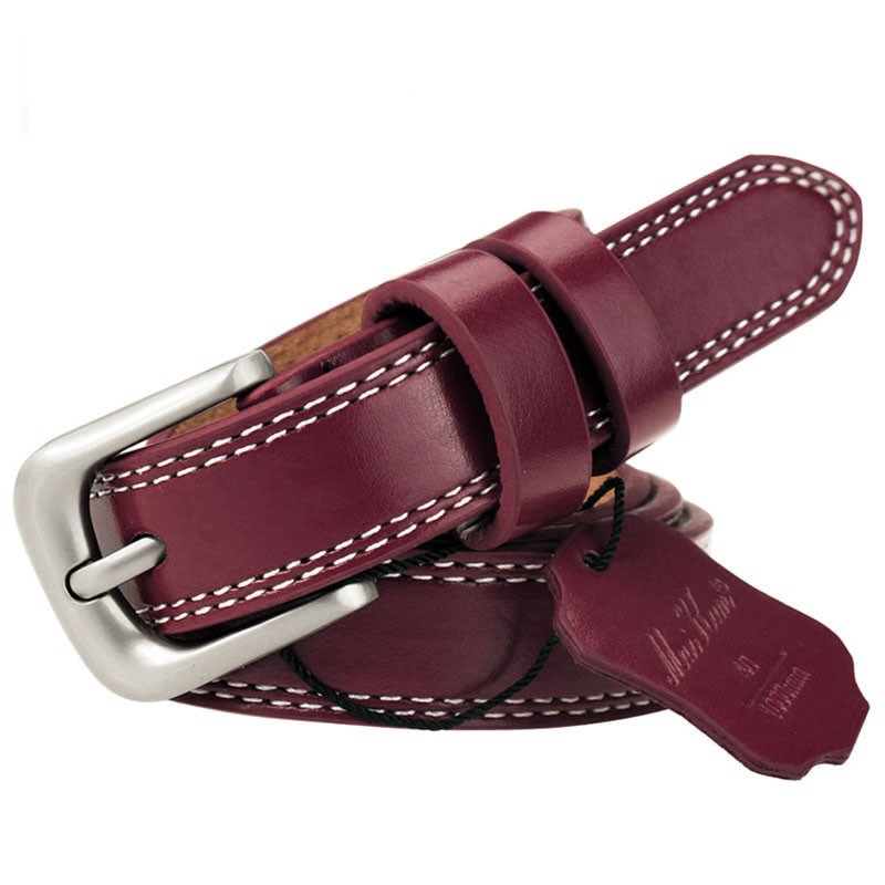 Genuine leather belt - with metal buckleBelts