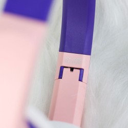 Glowing cat ears headphones - wired headset - with microphoneHeadsets