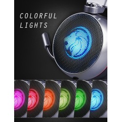 ZOP N43 - gaming headphones - headset with microphone / LED lightsHeadsets