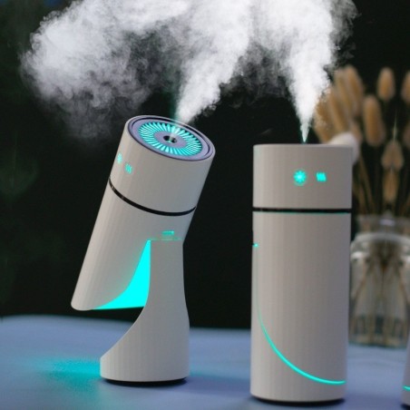 Ultrasonic air humidifier - adjustable - USB - LED - 260mlHumidifiers