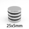 N35 - neodymium magnet - strong disc - 25mm * 5mmN35