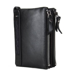 Genuine cowhide leather men's walletWallets