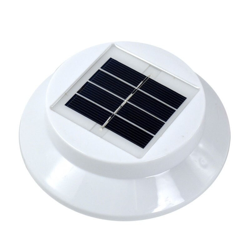 Solar garden / fence light - waterproof lamp - 3 LEDSolar lighting