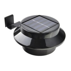 Solar garden / fence light - waterproof lamp - 3 LEDSolar lighting
