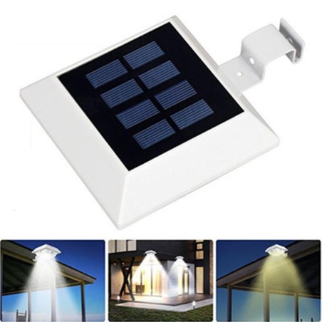 Solar outdoor lamp - PIR motion sensor - waterproof - 6 LEDSolar lighting