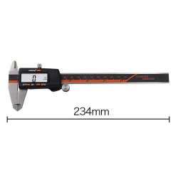 Stainless steel caliper - high precision - stainless steel with LCD displayCalipers