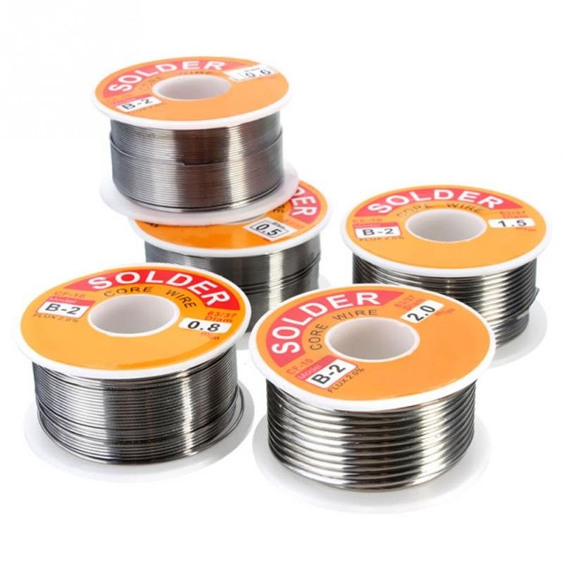0.6/0.8/1/1.2 - 63/37 rosin core - FLUX 2.0% - tin wire - soldering wire - 50g - 100gSoldering 0.6/0.8/1/1.2 - 63/37 rosin core - FLUX 2.0% - tin wire - soldering wire - 50g - 100gSoldering