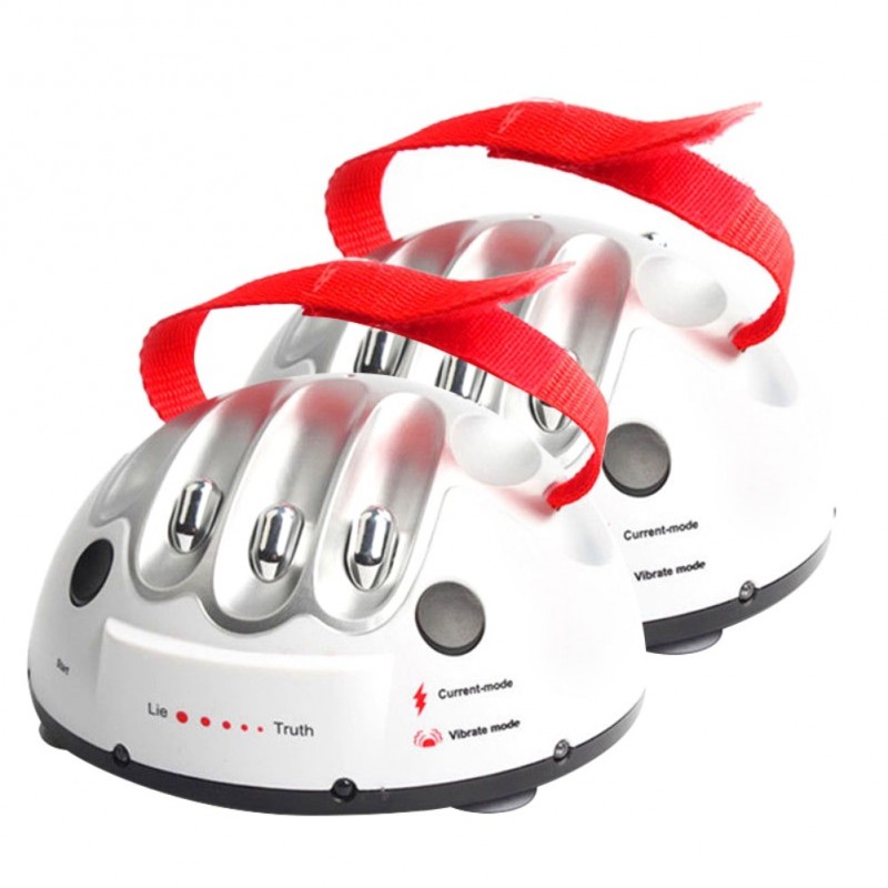 Lie detector with micro electric shocks - party game - toyParty