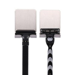 Shaving razor holder - wall mounted stainless steel hookBathroom & Toilet