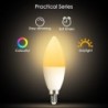 LED bulb - E12 - E14 - RGB - with remote control - dimmableE14