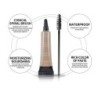 Waterproof eyebrow cream - pigment - with brushMake-Up