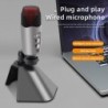 Professional condenser microphone - with headphone output - USBMicrophones