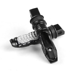 Universal motorcycle rear foot pegs - passenger footrest - 8mm - 2 piecesFoot rests